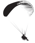 vector paraglider